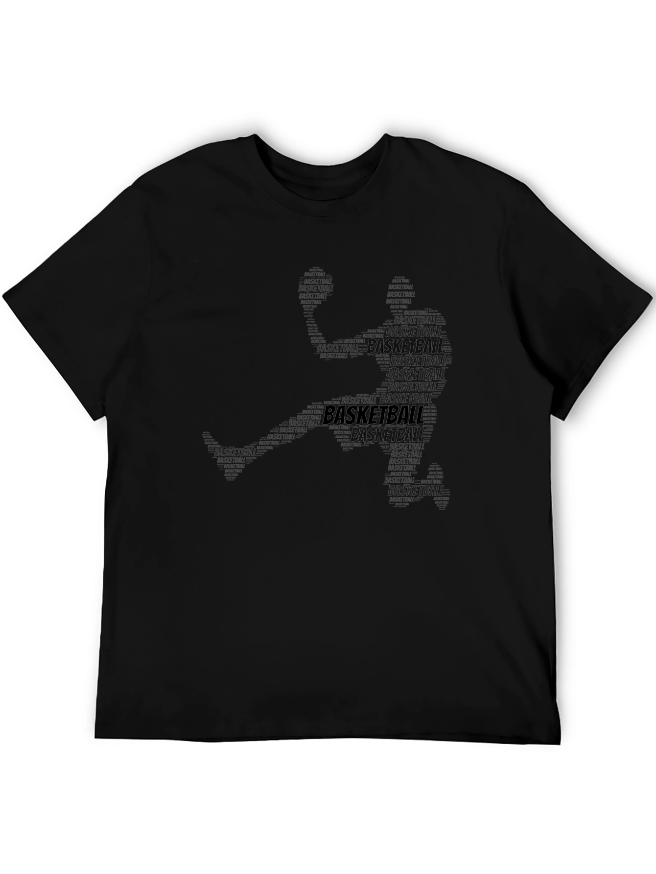 Basketball Word Art T-Shirt
