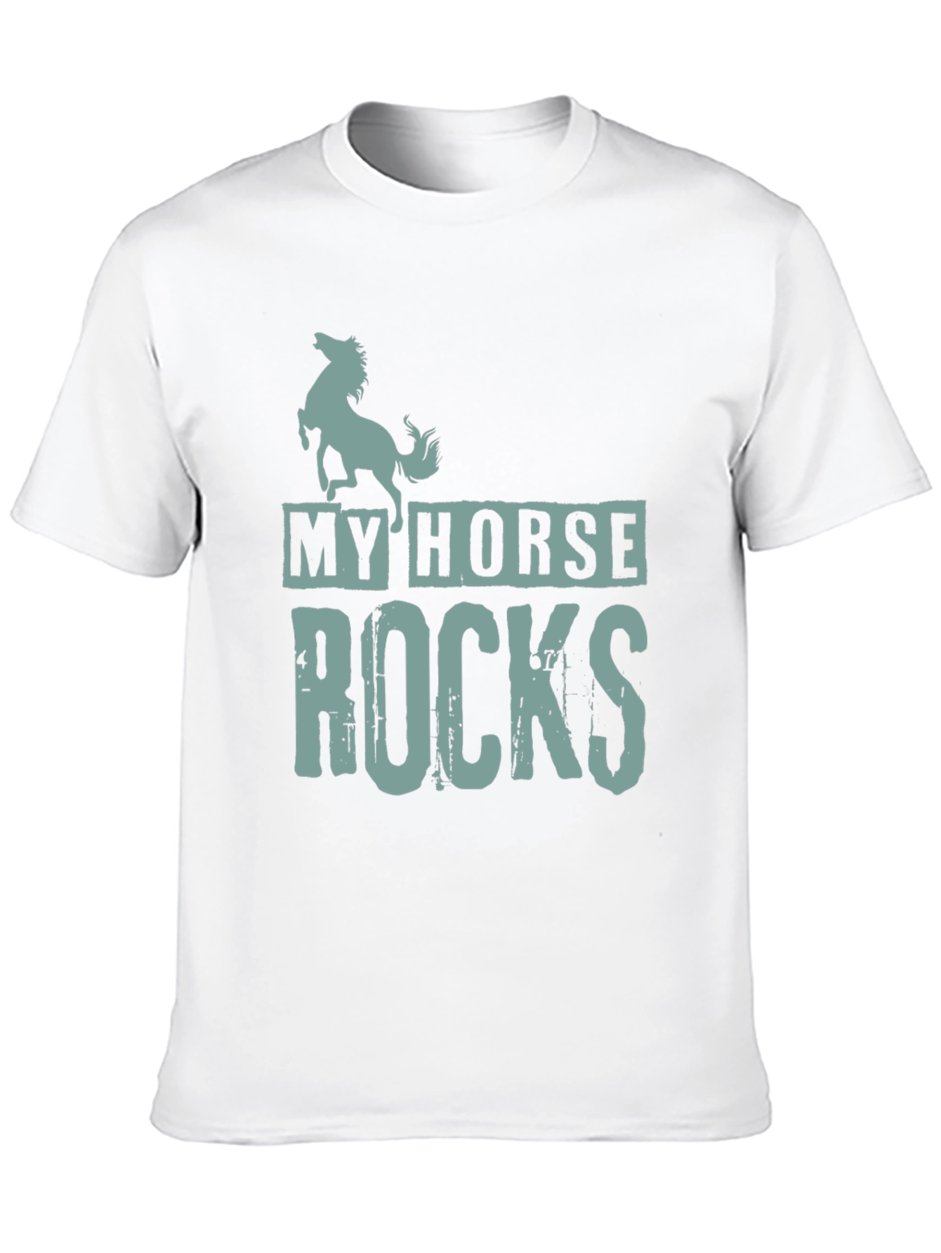 My Horse Rocks Graphic Tee
