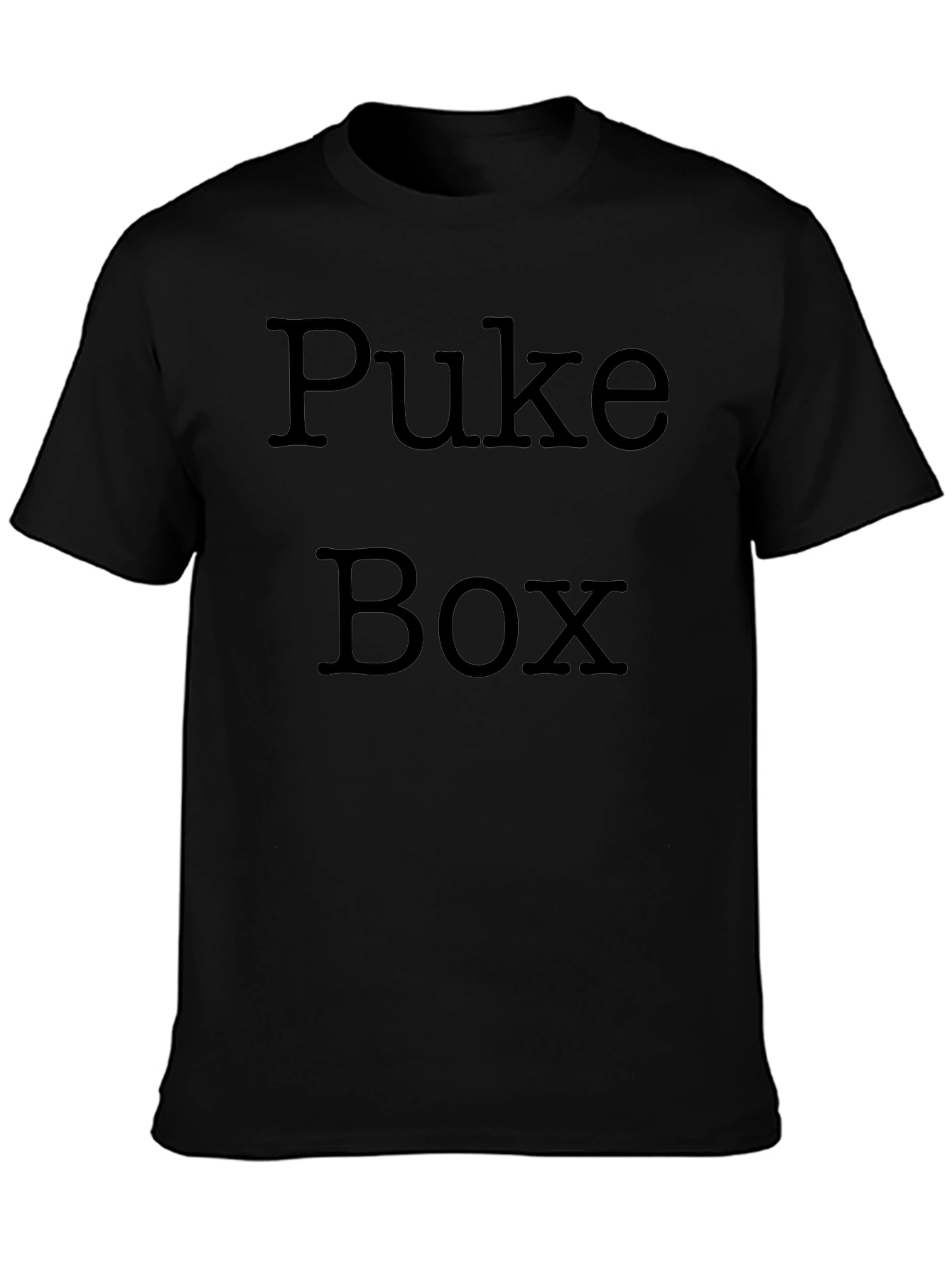 Puke Box Graphic Tee -  Bold Statement T-Shirt