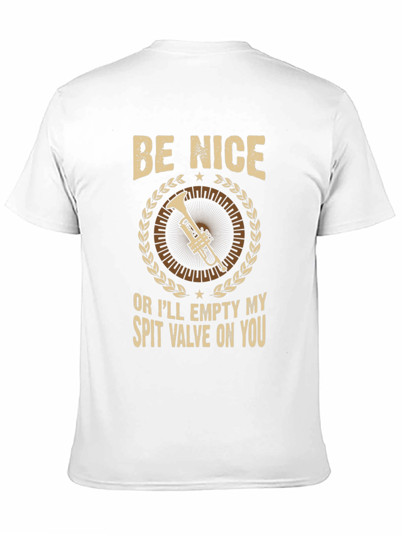 Be Nice Trumpet T-Shirt