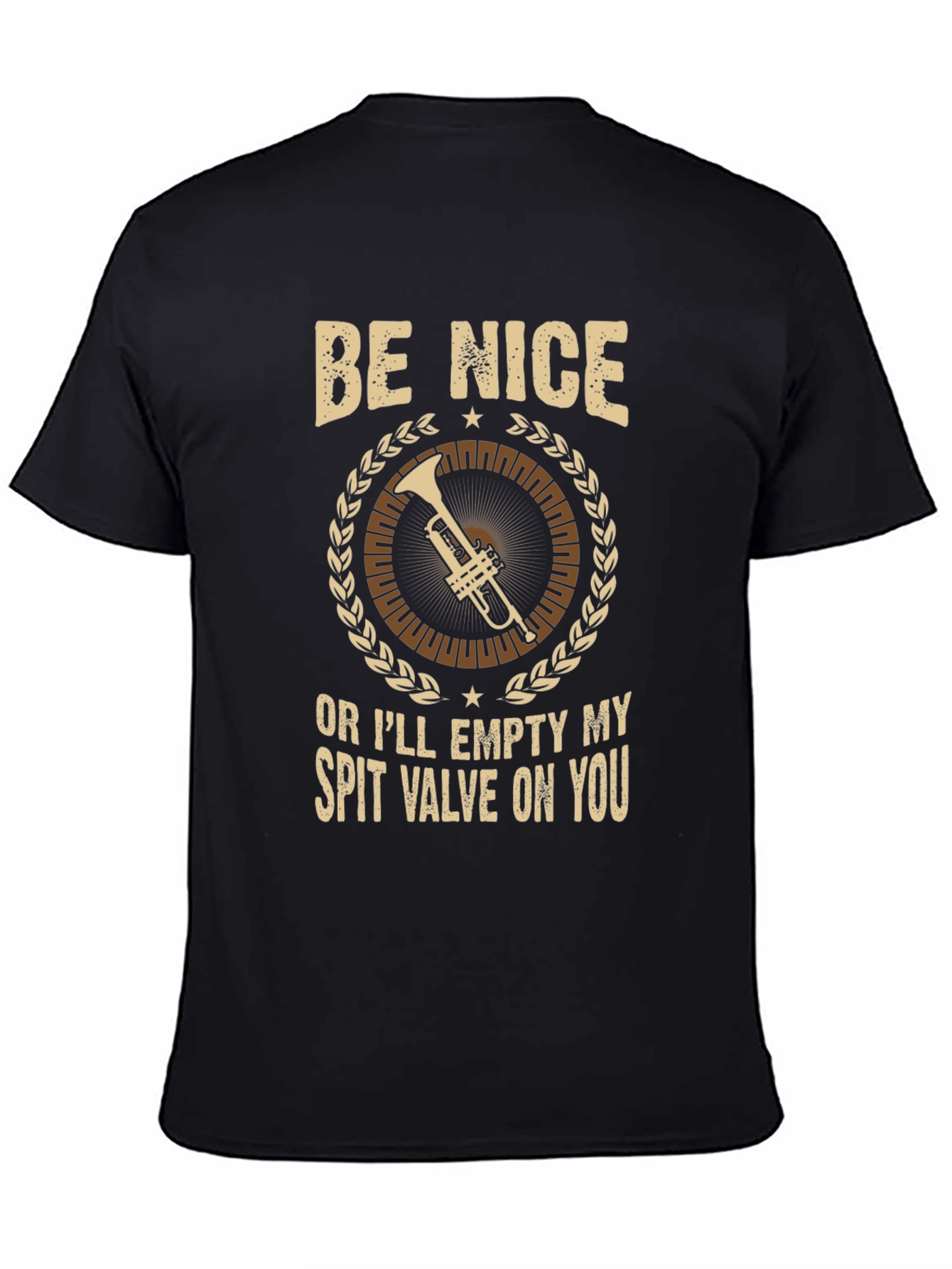 Be Nice Trumpet T-Shirt