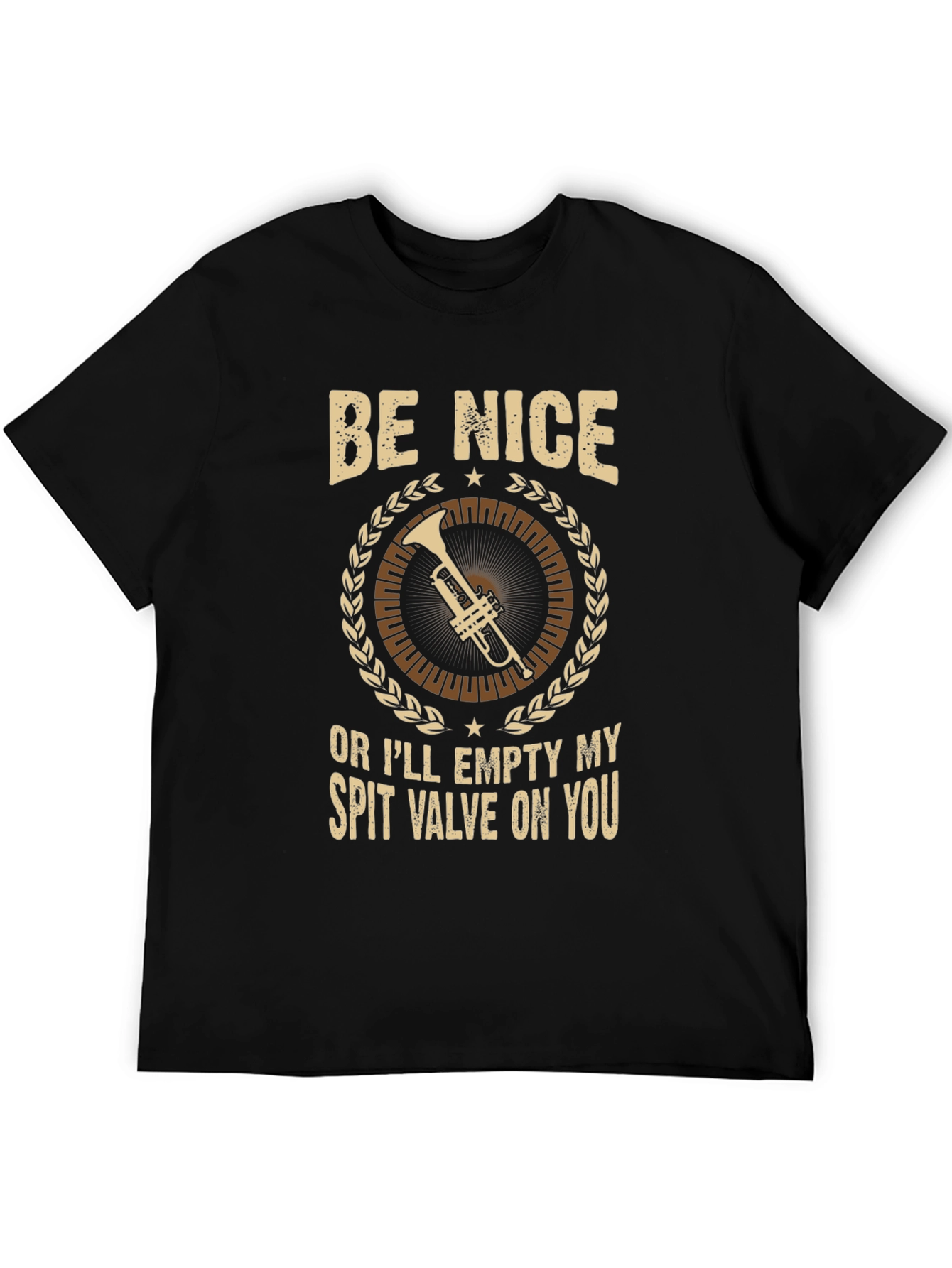 Be Nice Trumpet T-Shirt