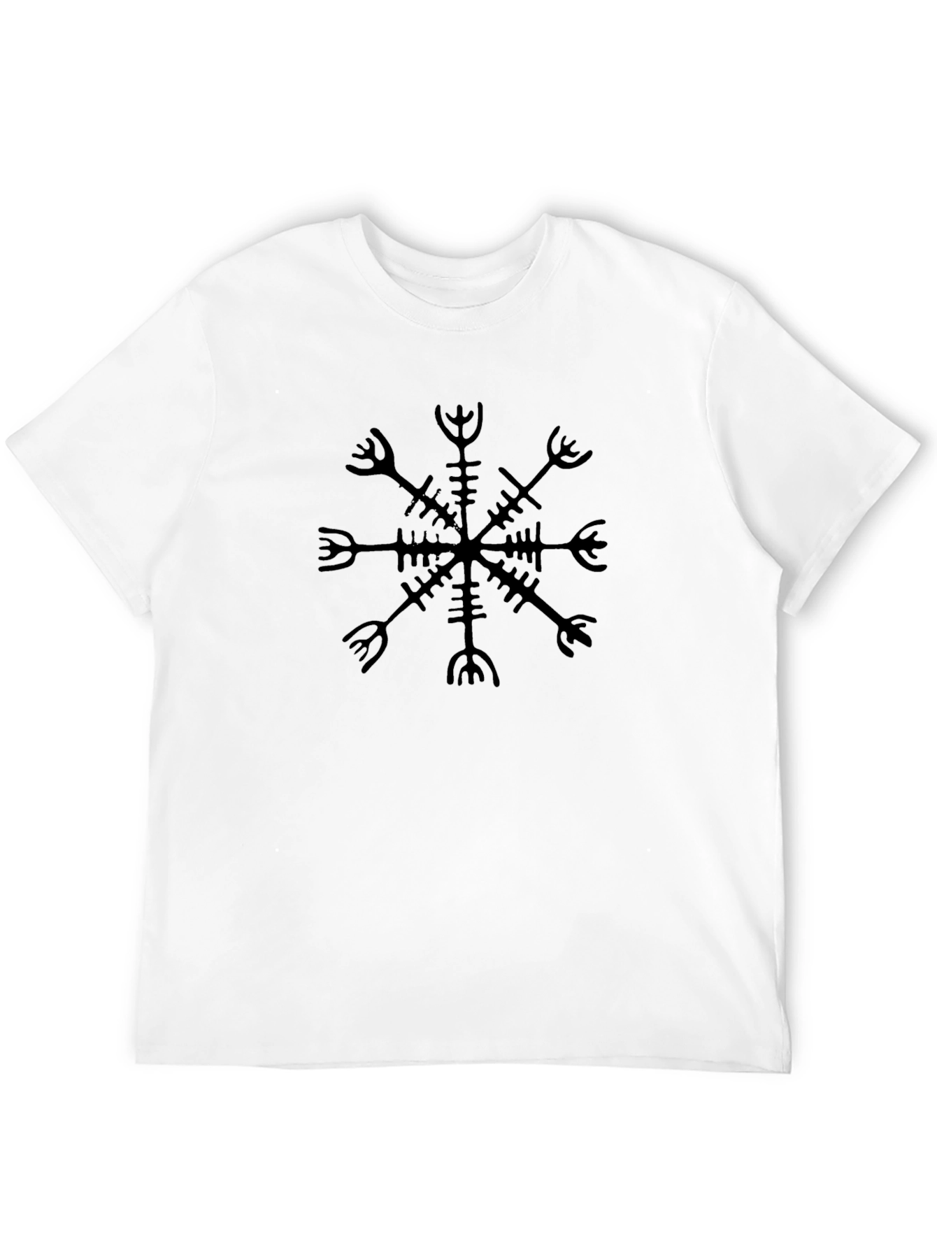 Vegvisir Viking Compass Black T-Shirt