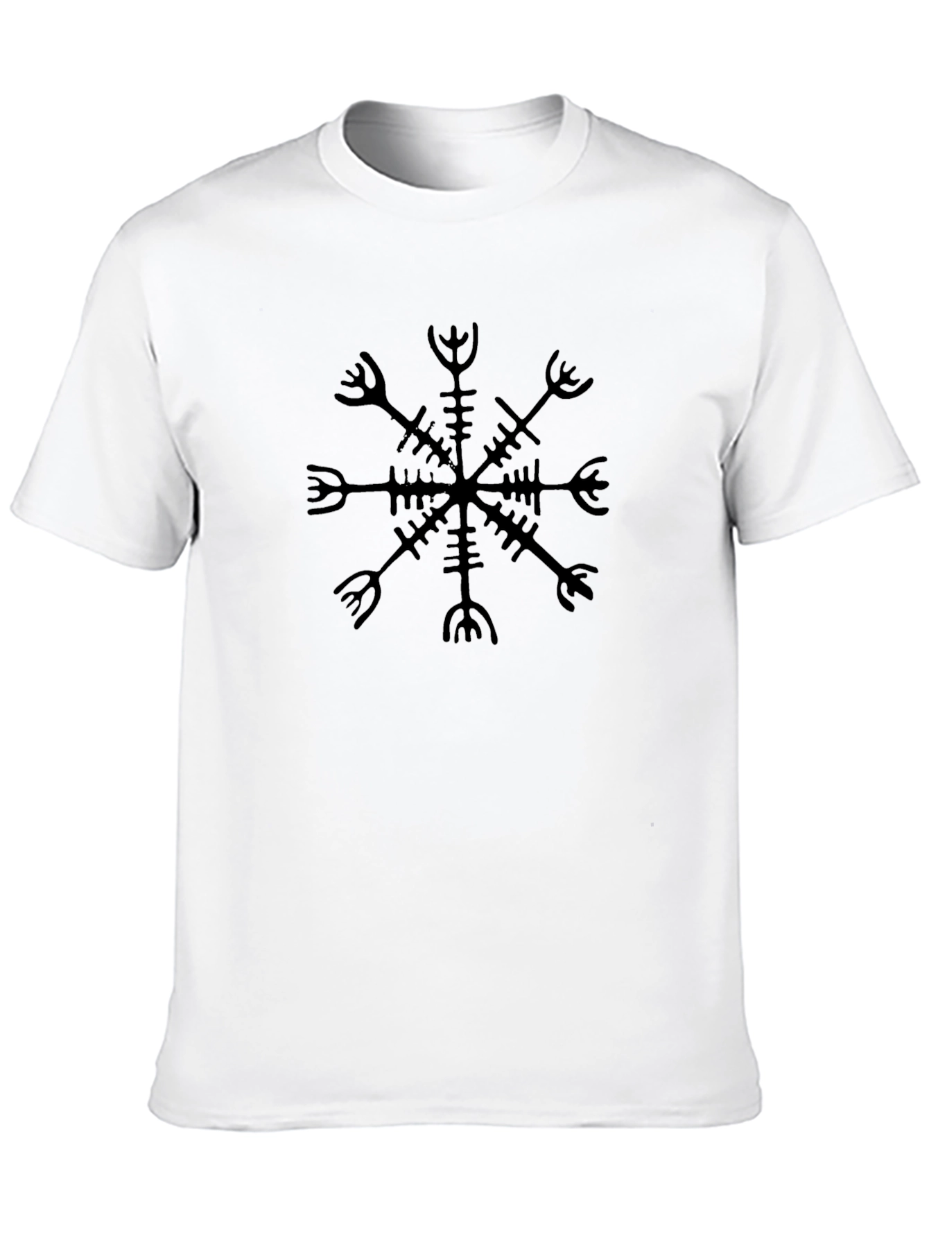 Vegvisir Viking Compass Black T-Shirt
