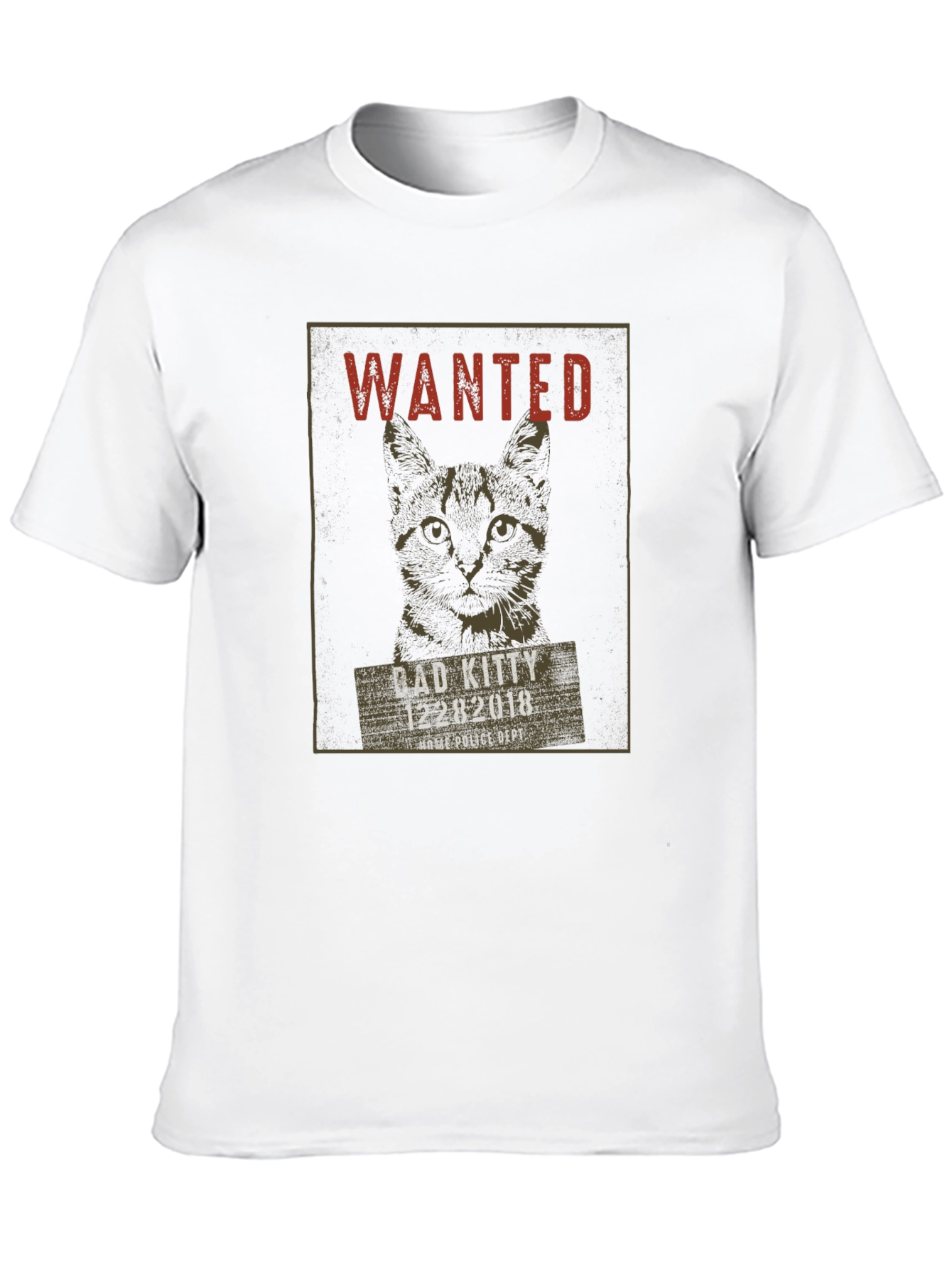 Wanted Bad Kitty T-Shirt
