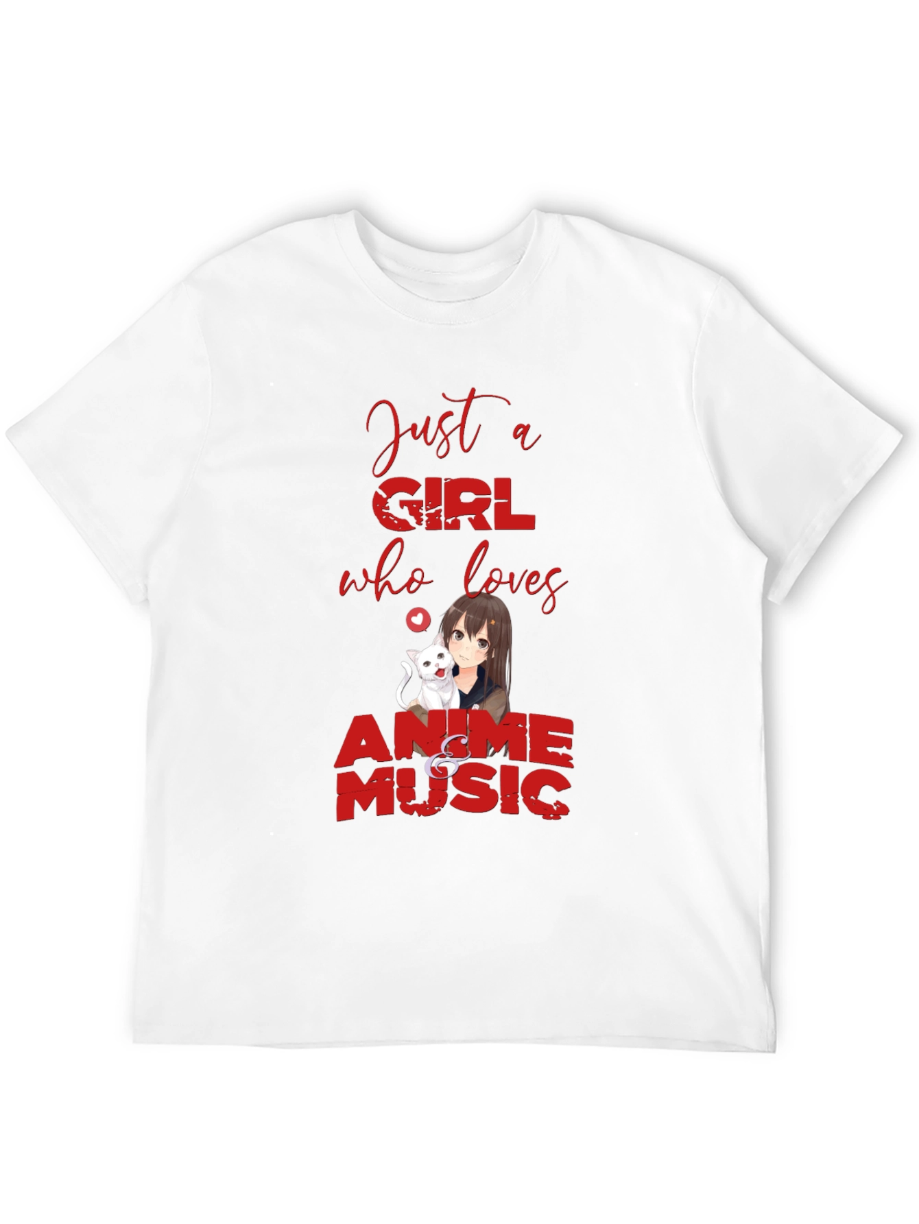 Anime & Music Lover T-Shirt