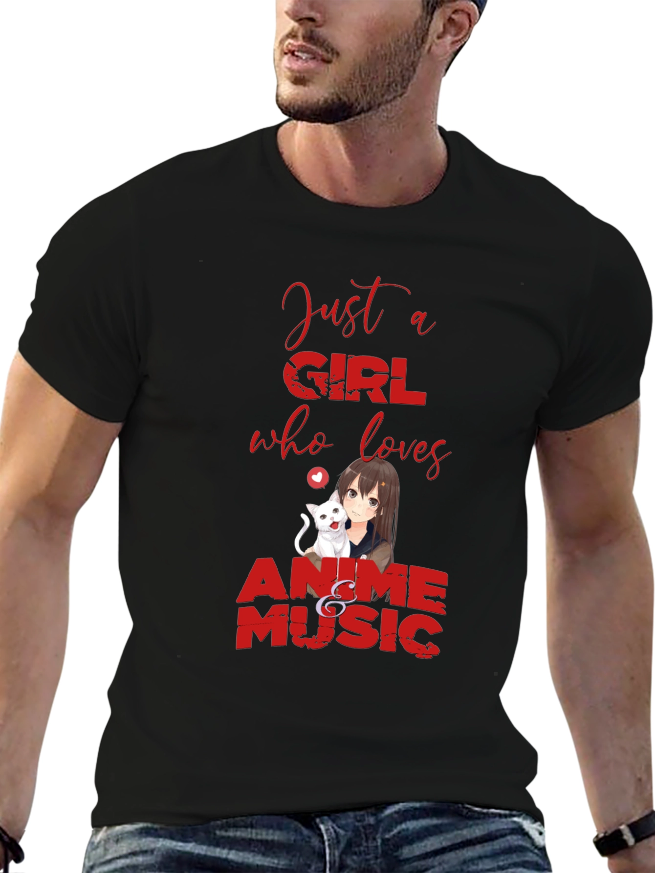 Anime & Music Lover T-Shirt