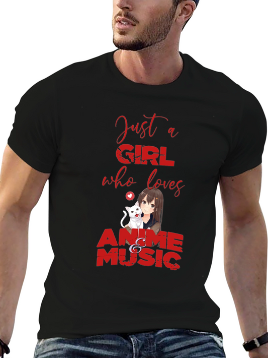 Anime & Music Lover T-Shirt