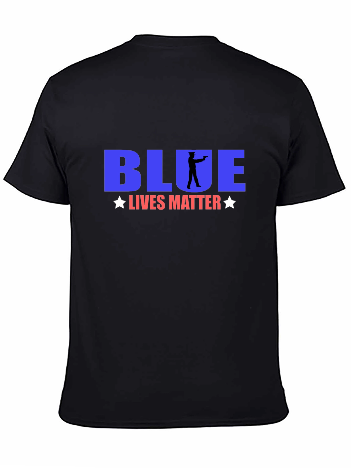 Blue Lives Matter Graphic T-Shirt