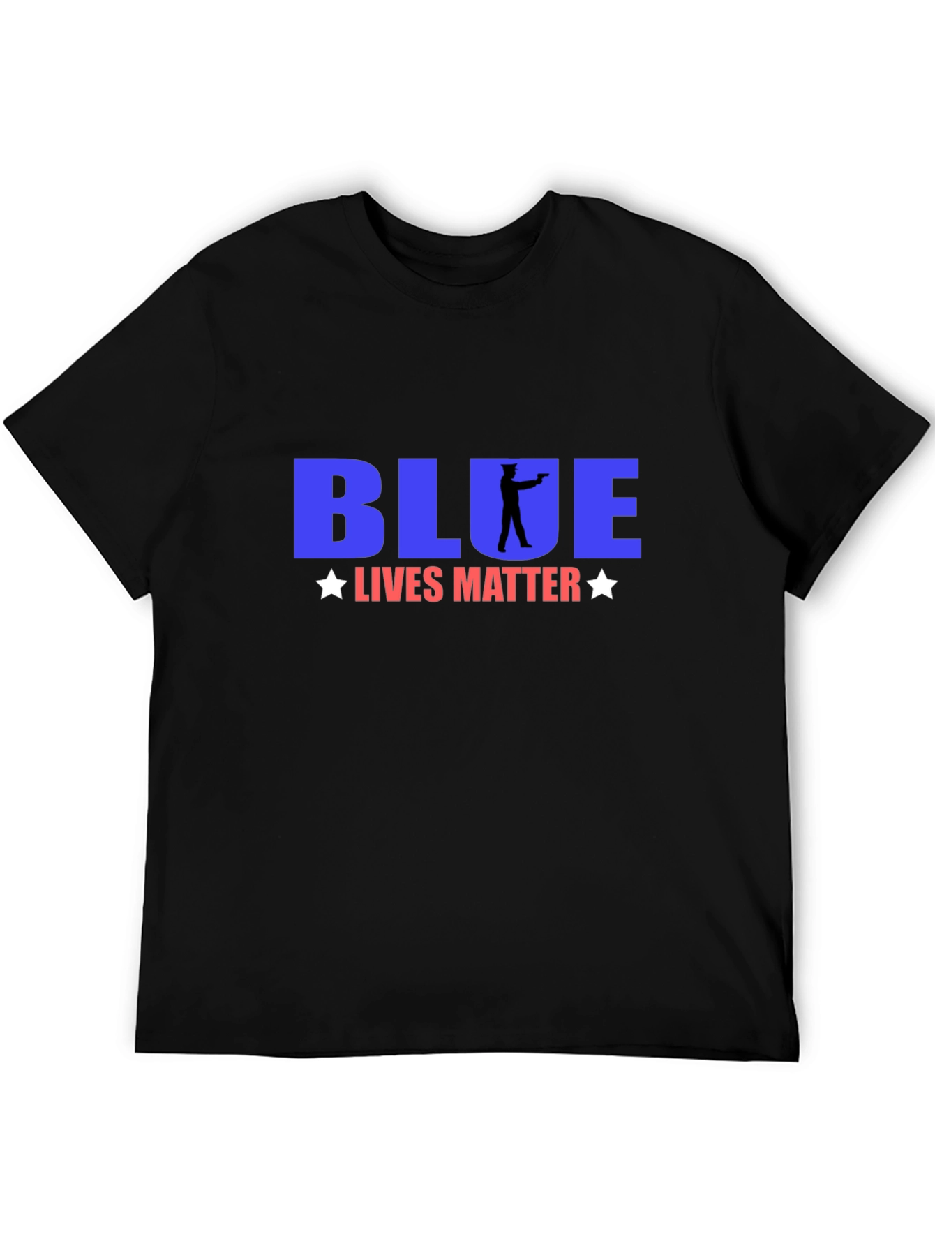 Blue Lives Matter Graphic T-Shirt