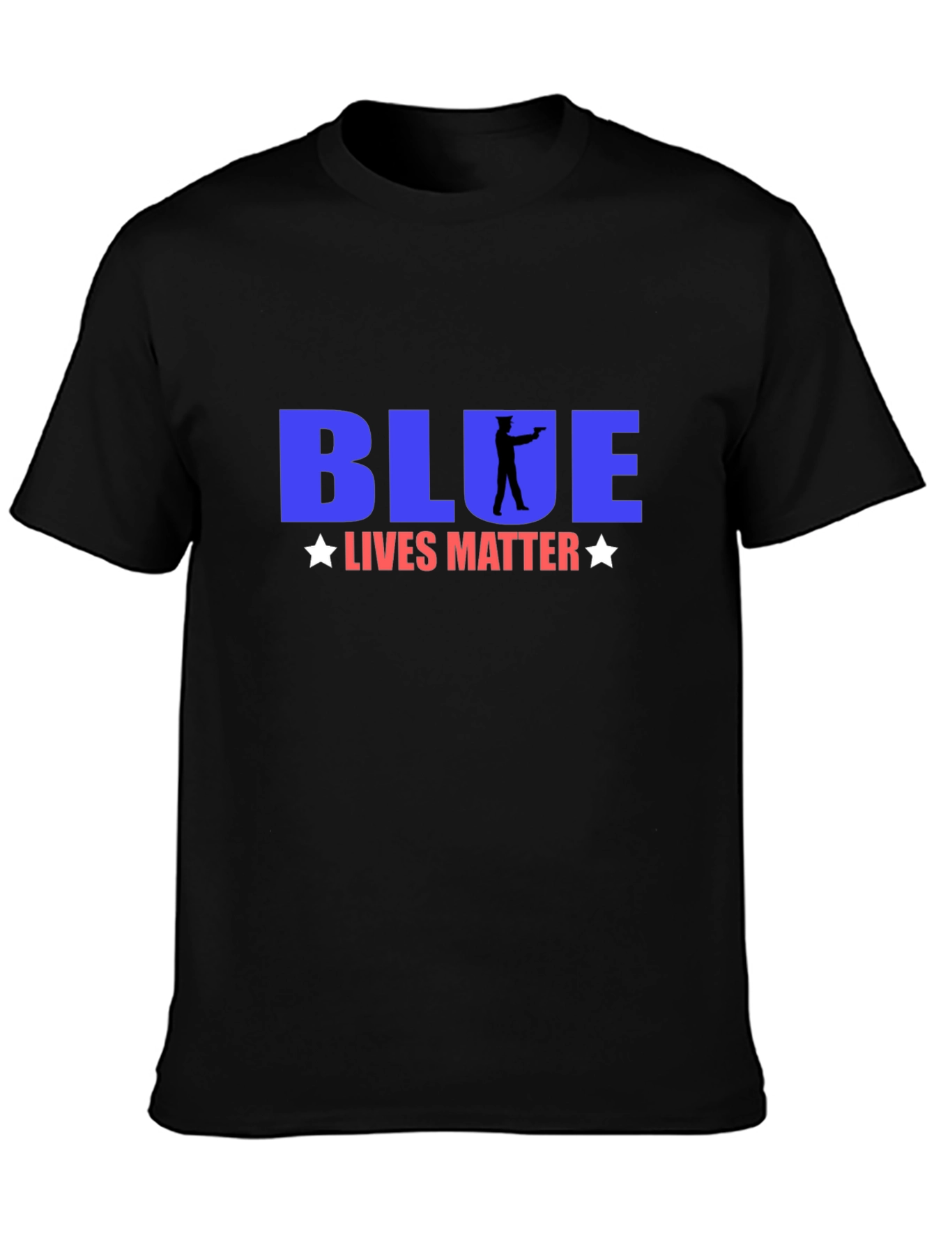 Blue Lives Matter Graphic T-Shirt