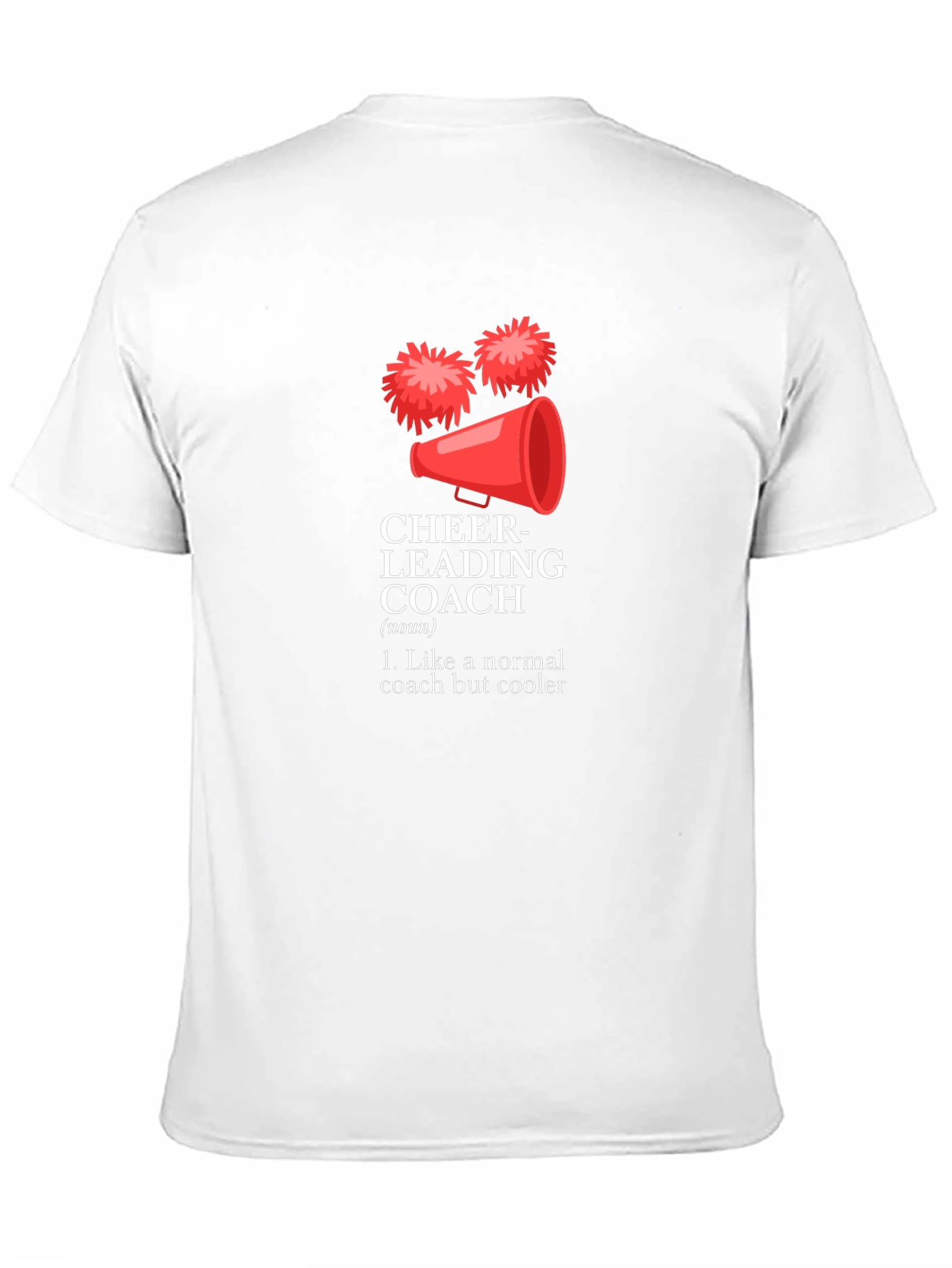 Cheerleading Coach Funny Graphic T-Shirt