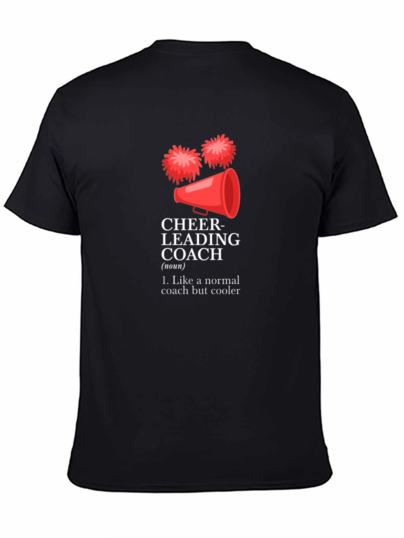 Cheerleading Coach Funny Graphic T-Shirt