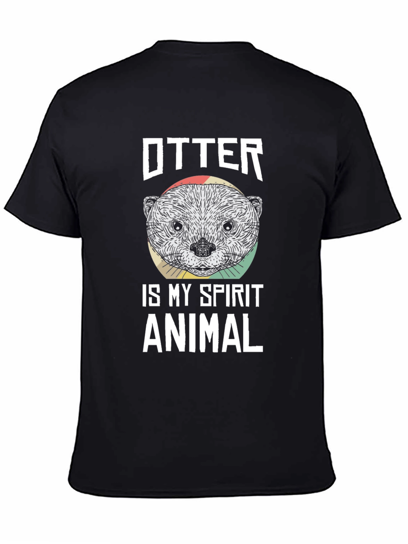Otter Spirit Animal Graphic T-Shirt