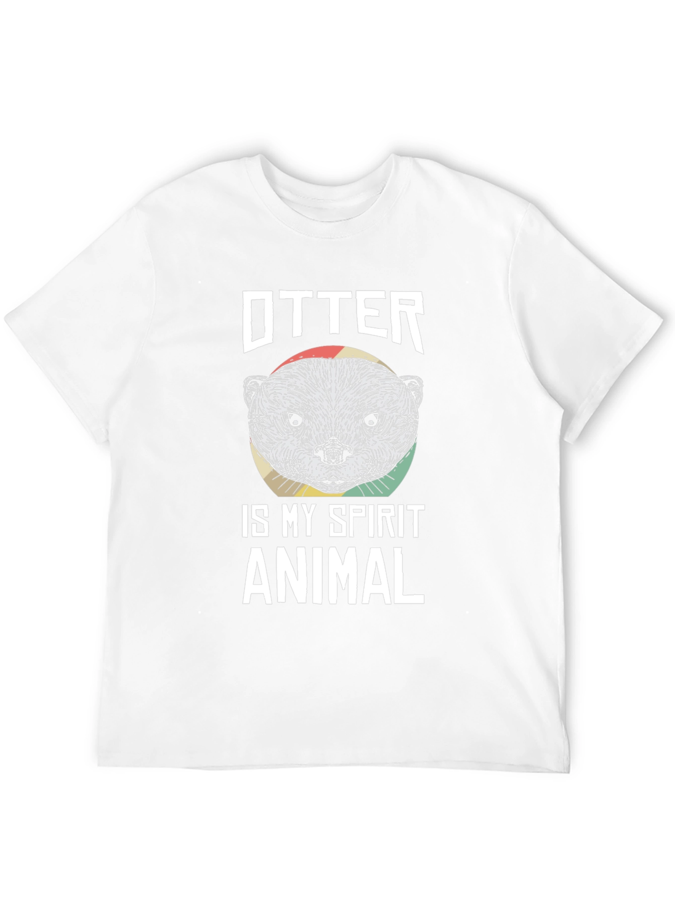 Otter Spirit Animal Graphic T-Shirt