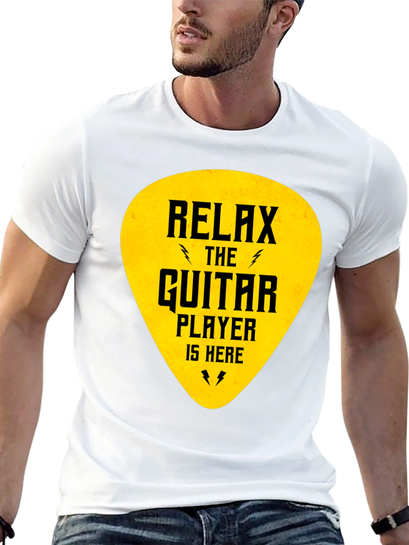 Relax The Guitar Player Is Here T-Shirt