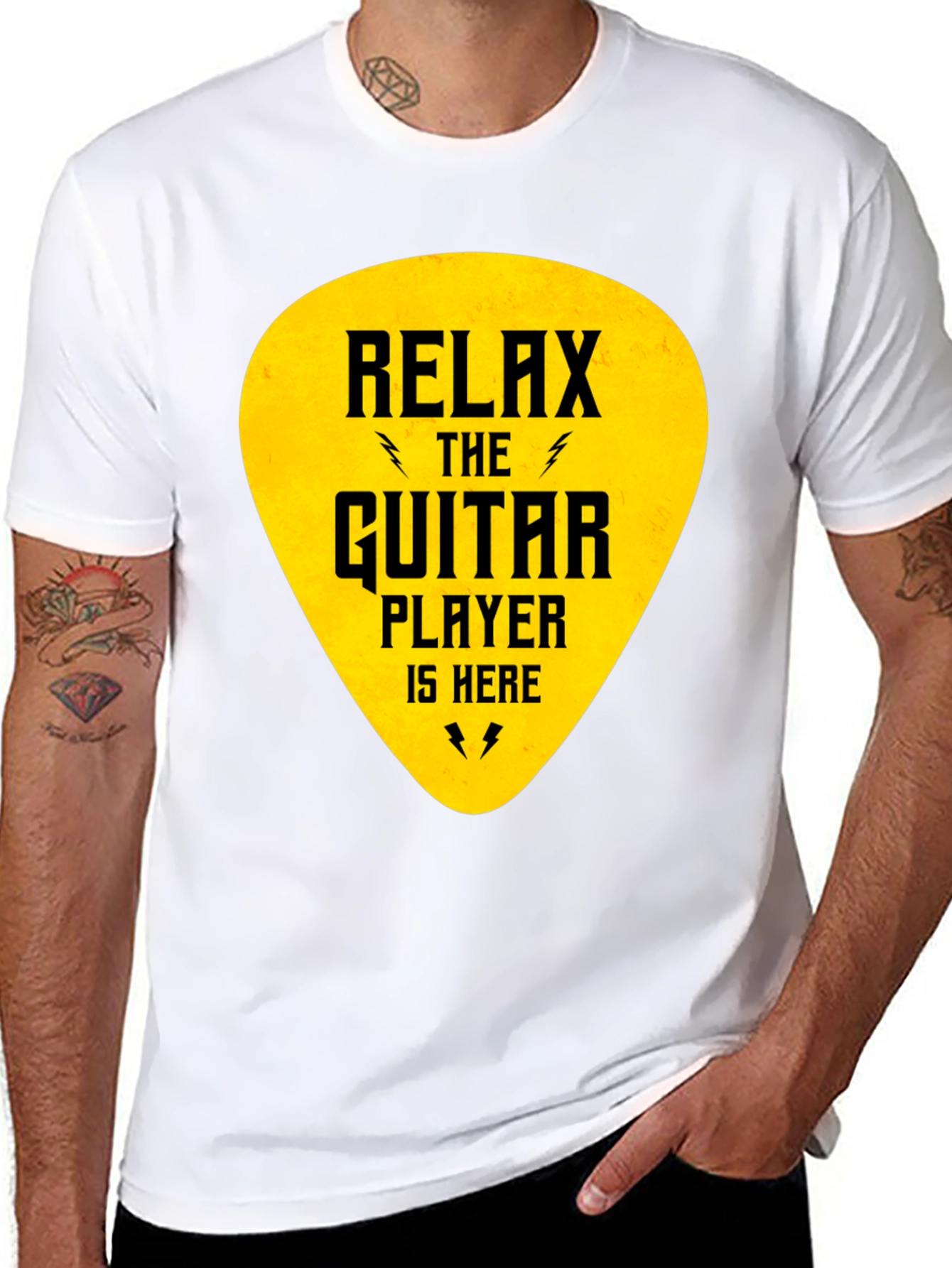 Relax The Guitar Player Is Here T-Shirt
