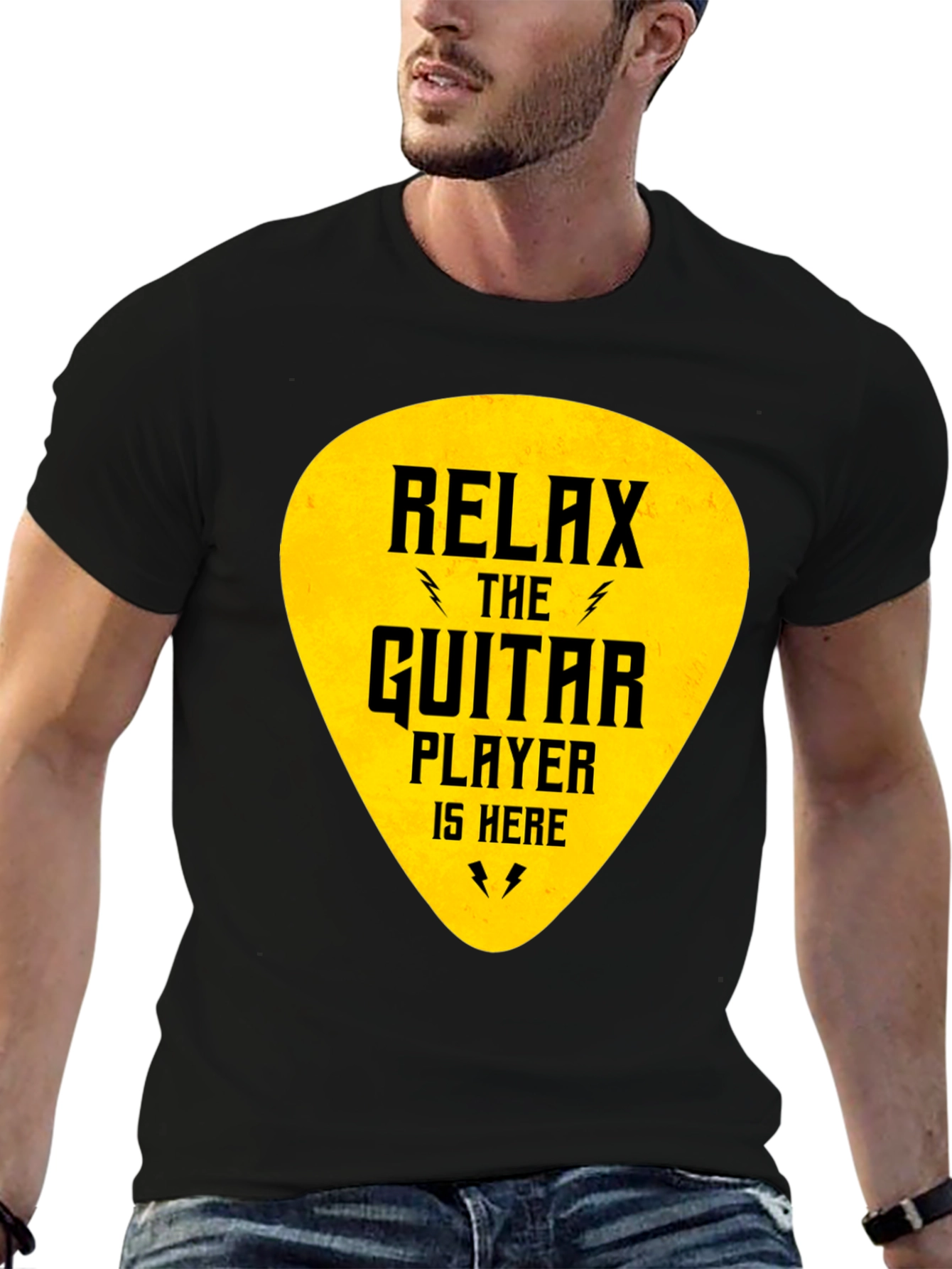 Relax The Guitar Player Is Here T-Shirt