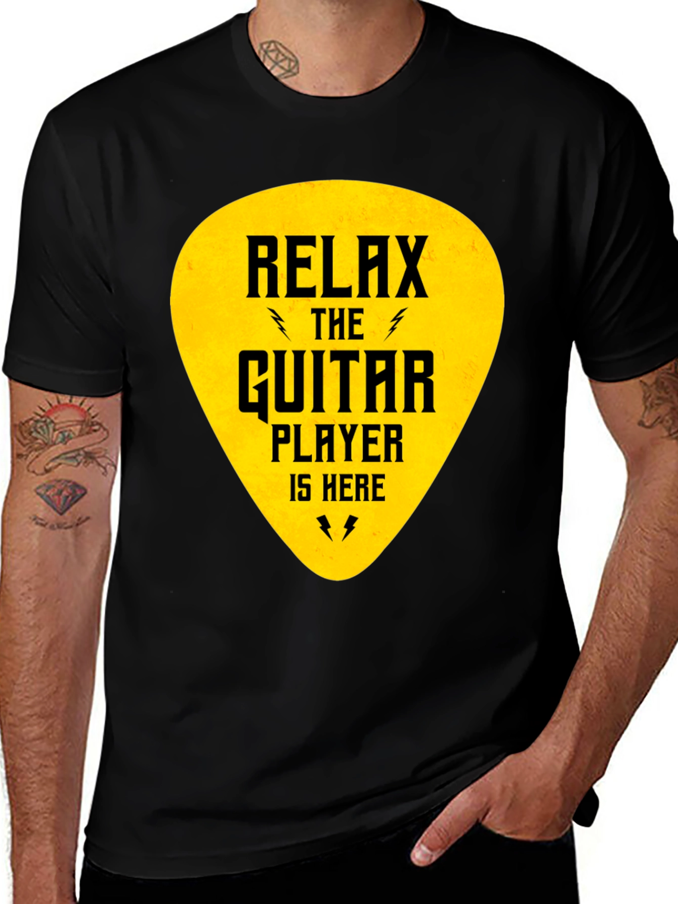 Relax The Guitar Player Is Here T-Shirt