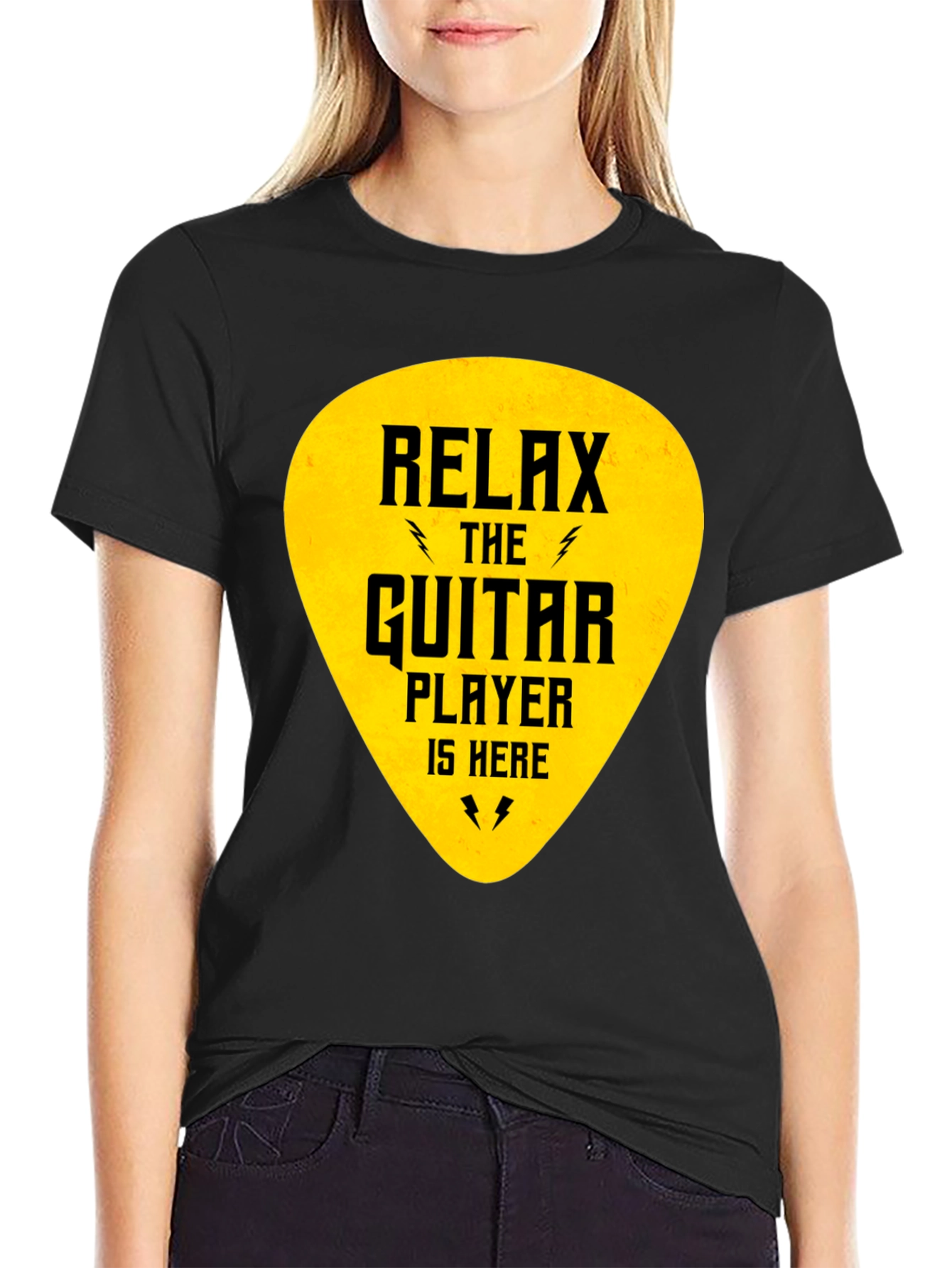 Relax The Guitar Player Is Here T-Shirt