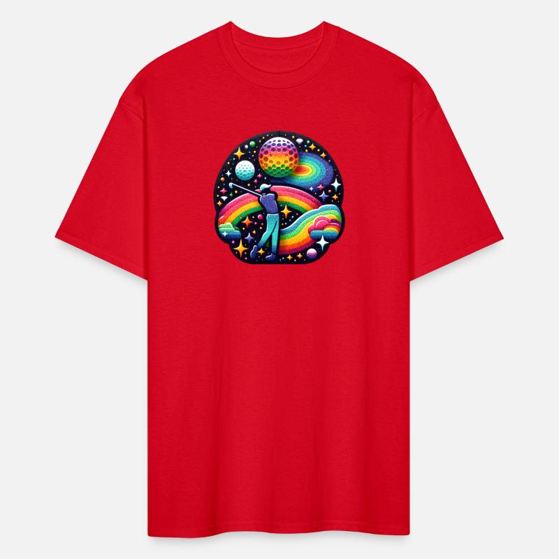 Galactic Golf Course Fairway Golfing In The Stars