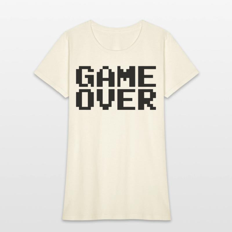 Game Over Retro Pixel Design