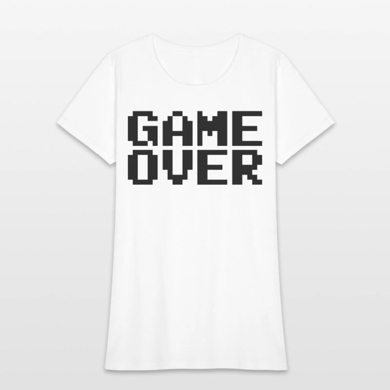 Game Over Retro Pixel Design