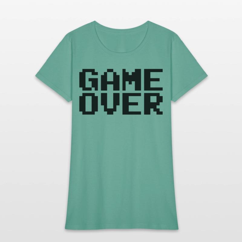 Game Over Retro Pixel Design