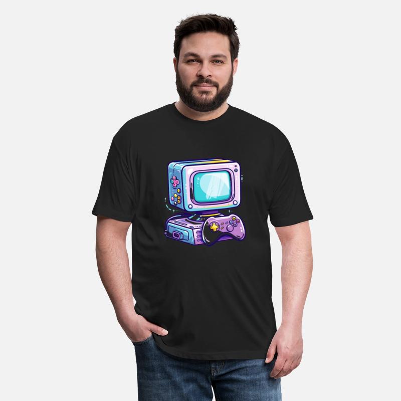 Gaming PC Comic Style