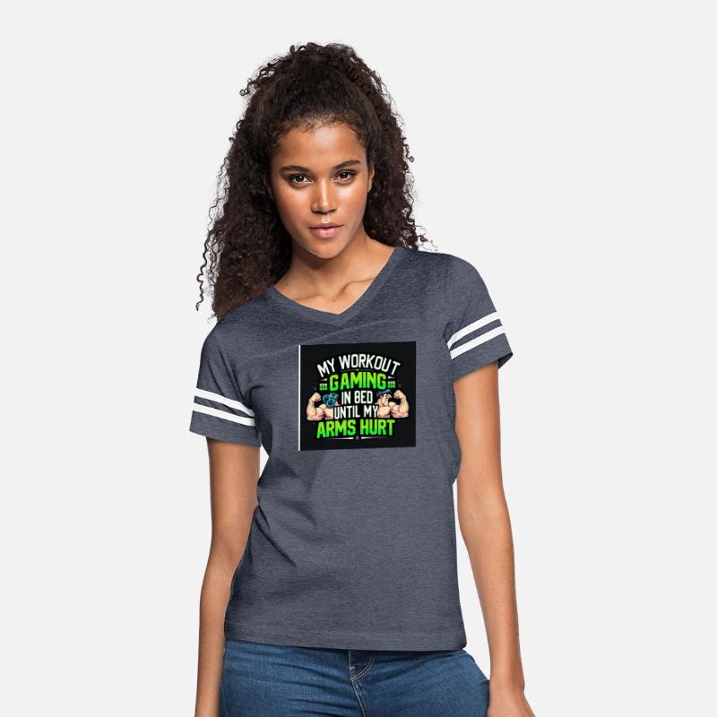 Gaming Workout in Bed T-Shirt