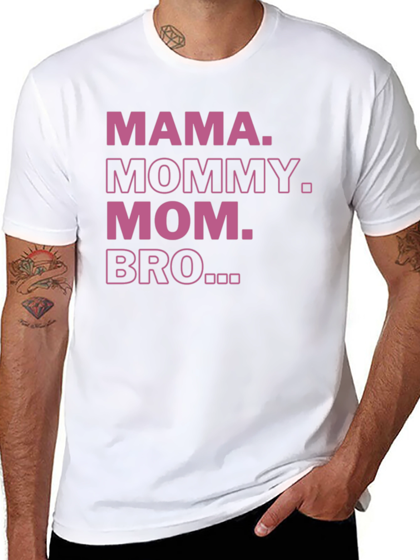 Mama Mommy Mom Bro T-Shirt
