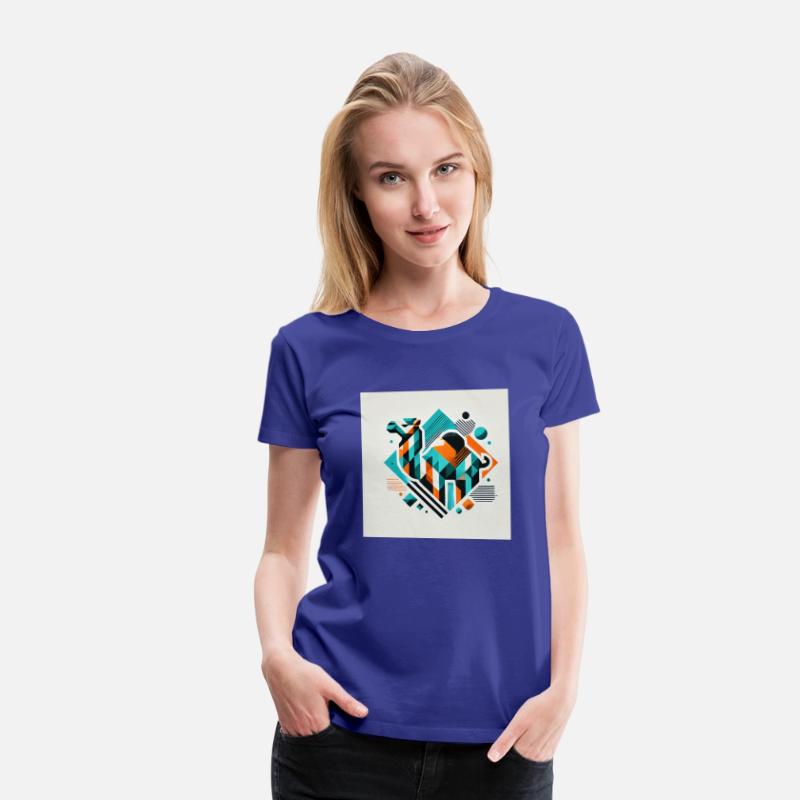 geometric design featuring a camel