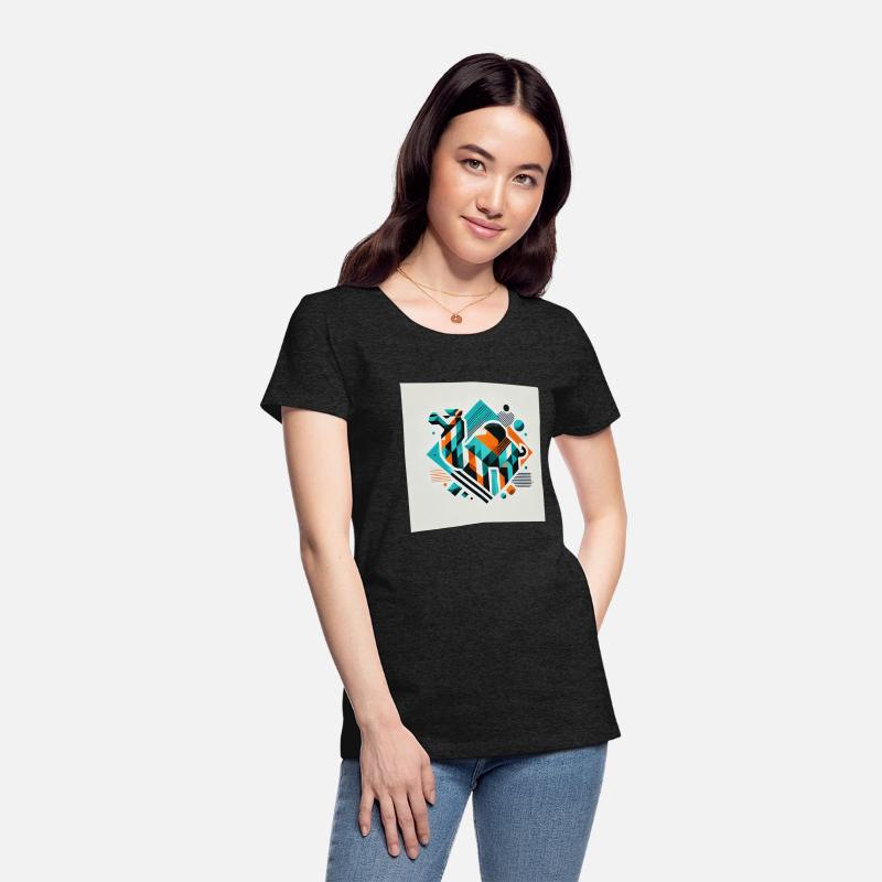 geometric design featuring a camel