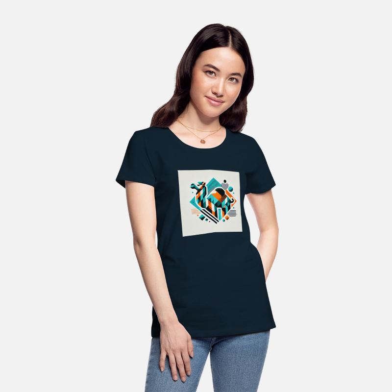 geometric design featuring a camel