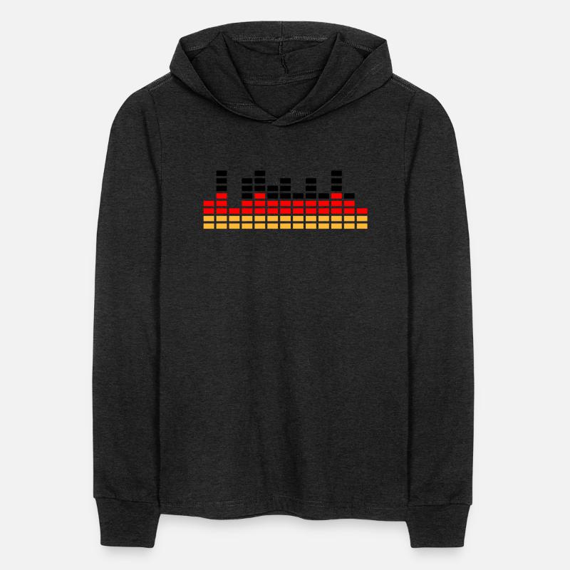 German Flag Colors Party DJ Wave Bars Mixer Music