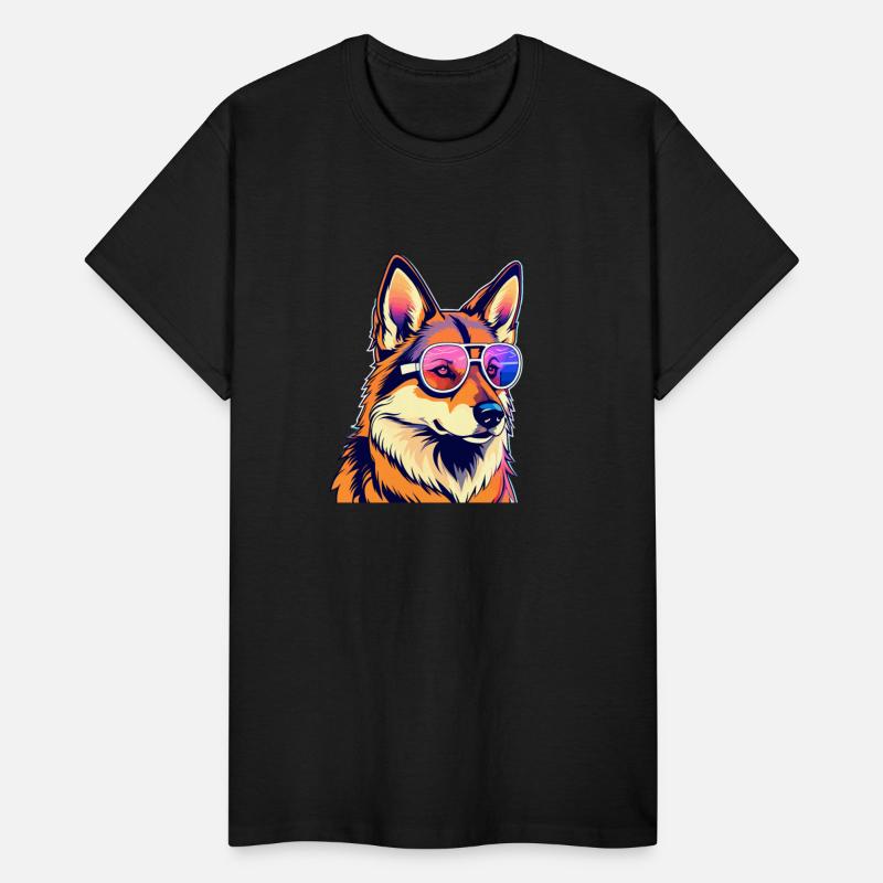 German Shepherd Dog Illustration