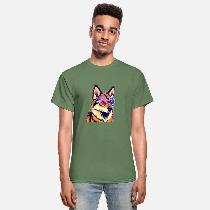 German Shepherd Dog Illustration