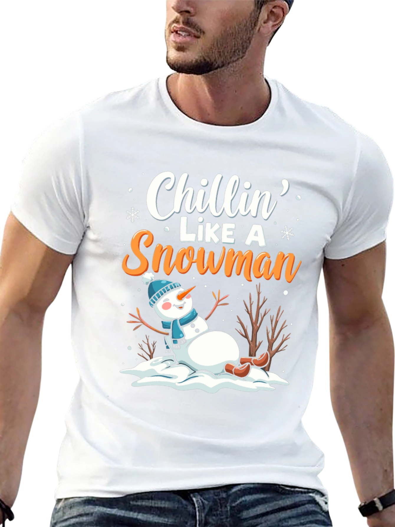Chillin Like a Snowman T-Shirt