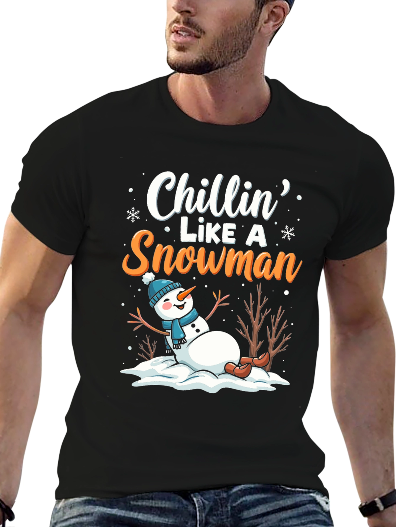 Chillin Like a Snowman T-Shirt