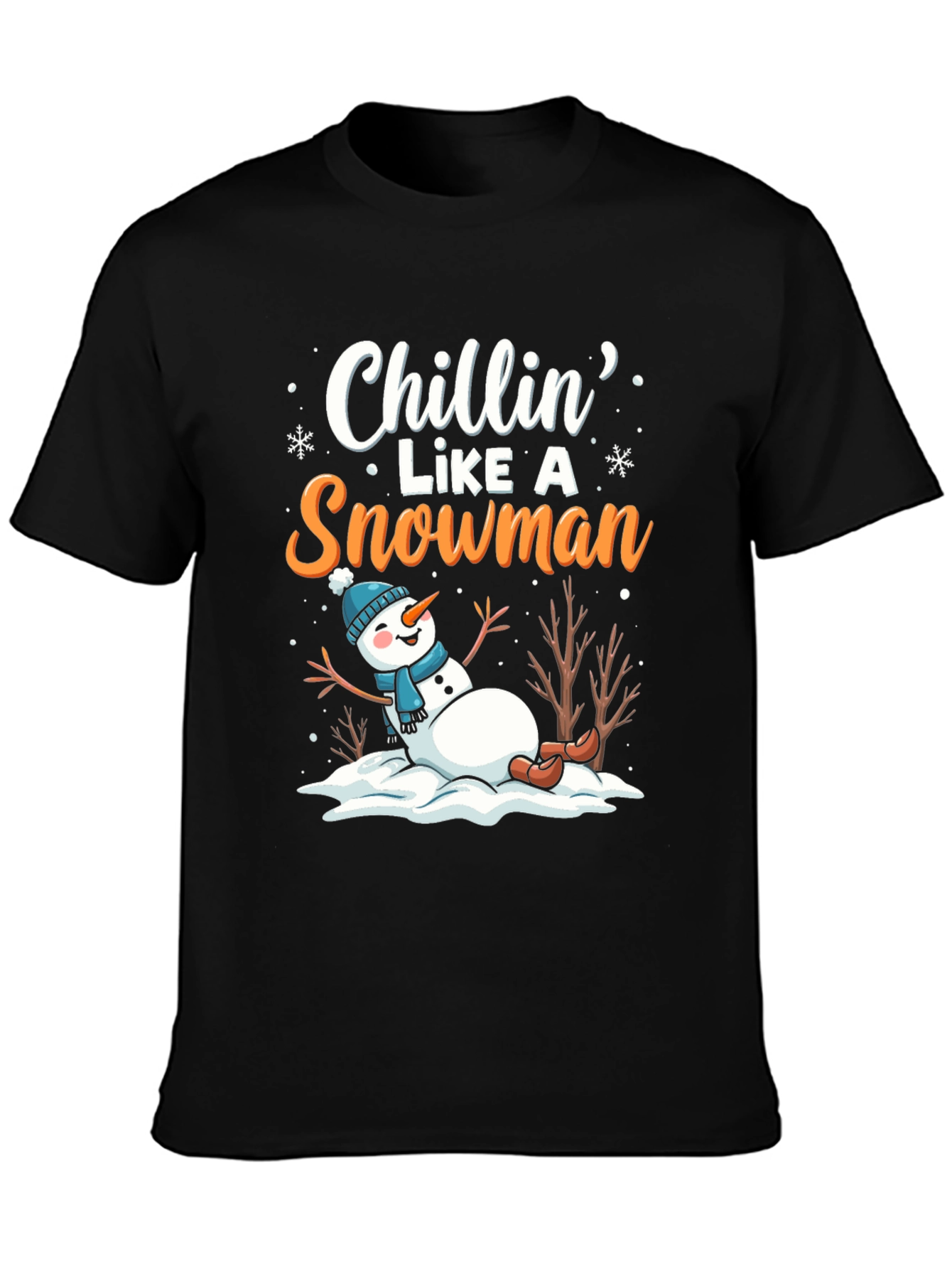 Chillin Like a Snowman T-Shirt