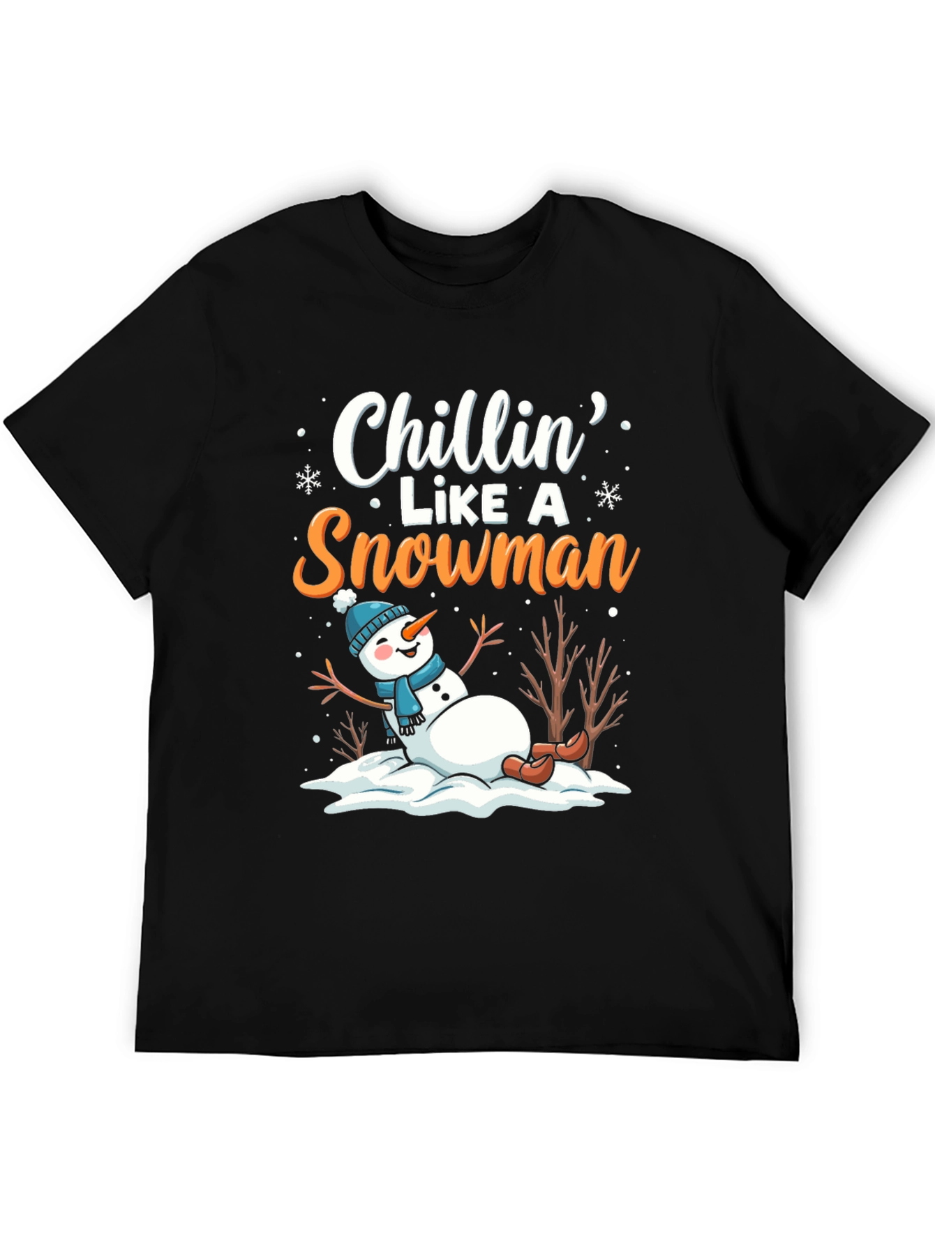 Chillin Like a Snowman T-Shirt