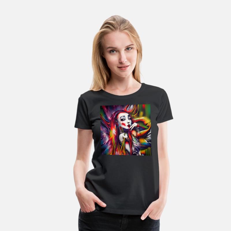 Ghost Witch Vampire Girl Dreams Pop Street Art