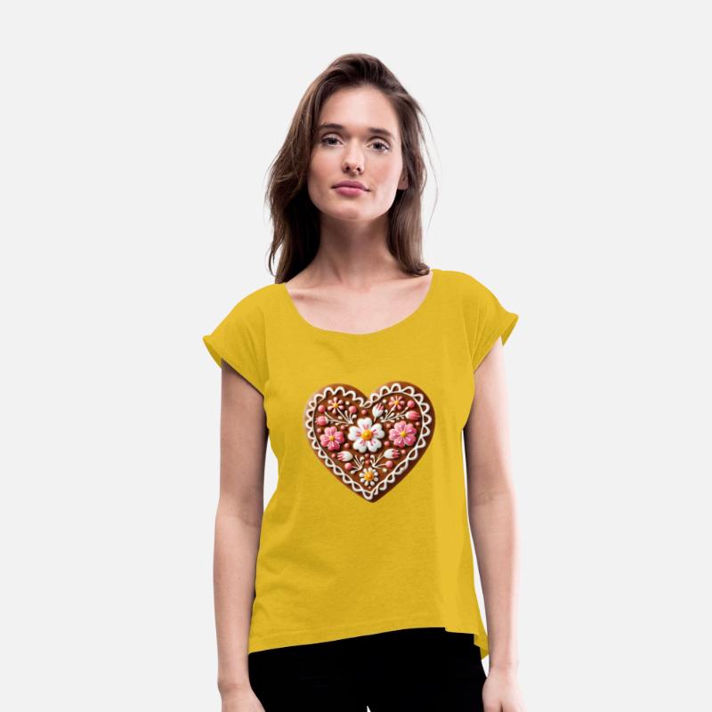 Gingerbread heart: Sweet tradition and love united