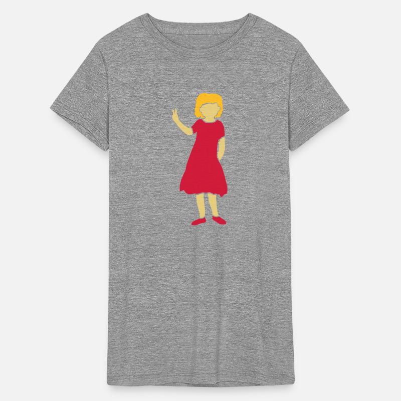 Girl silhouette peace sign