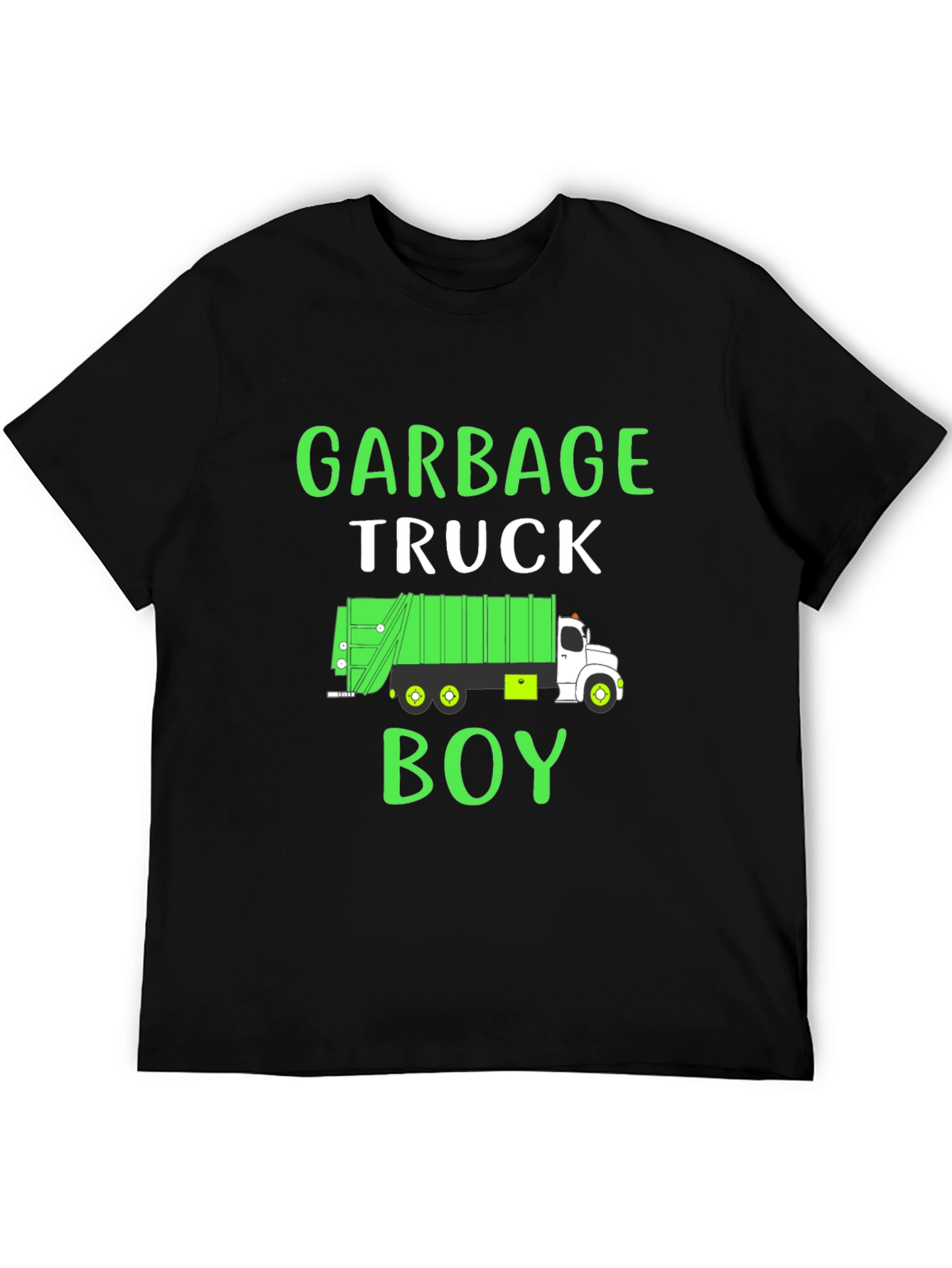 Garbage Truck Boy Graphic Tee