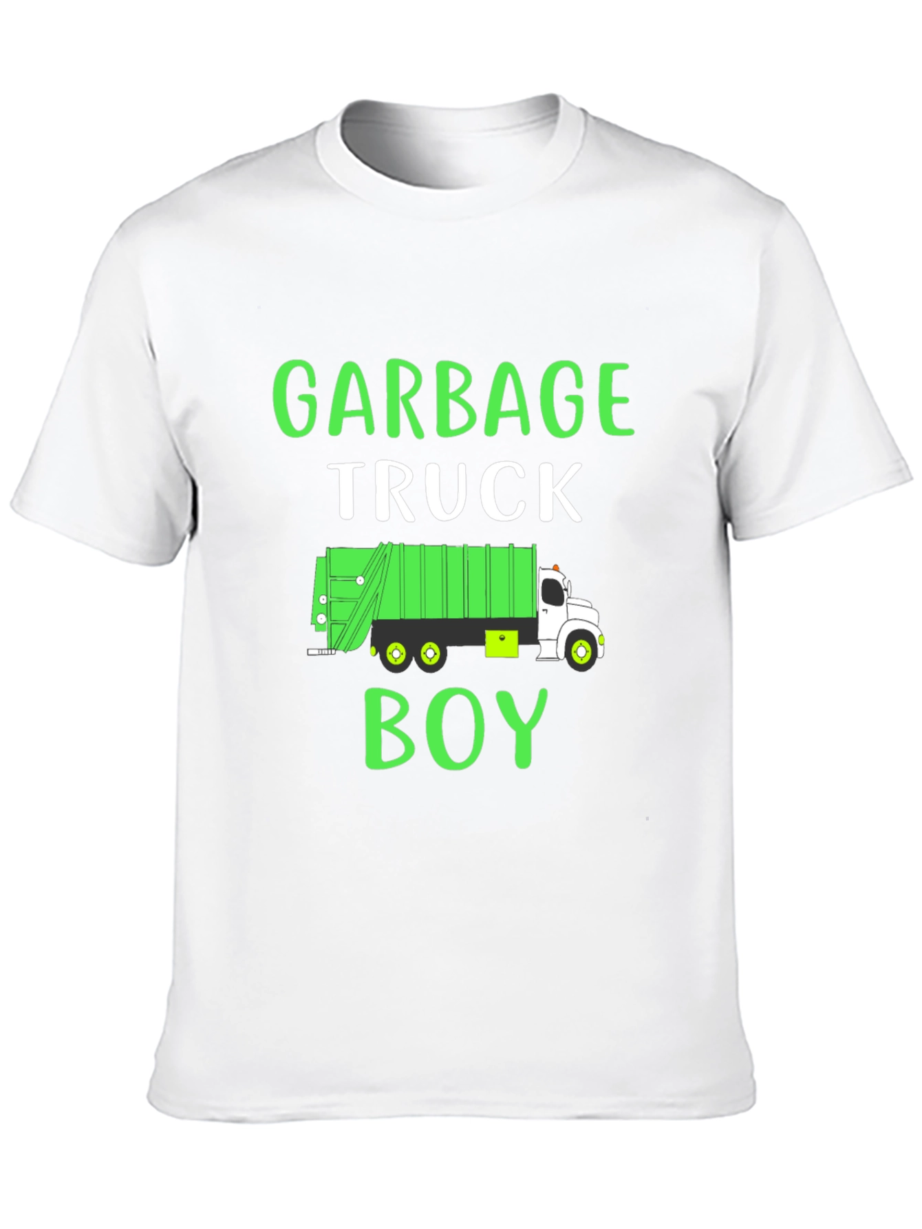Garbage Truck Boy Graphic Tee