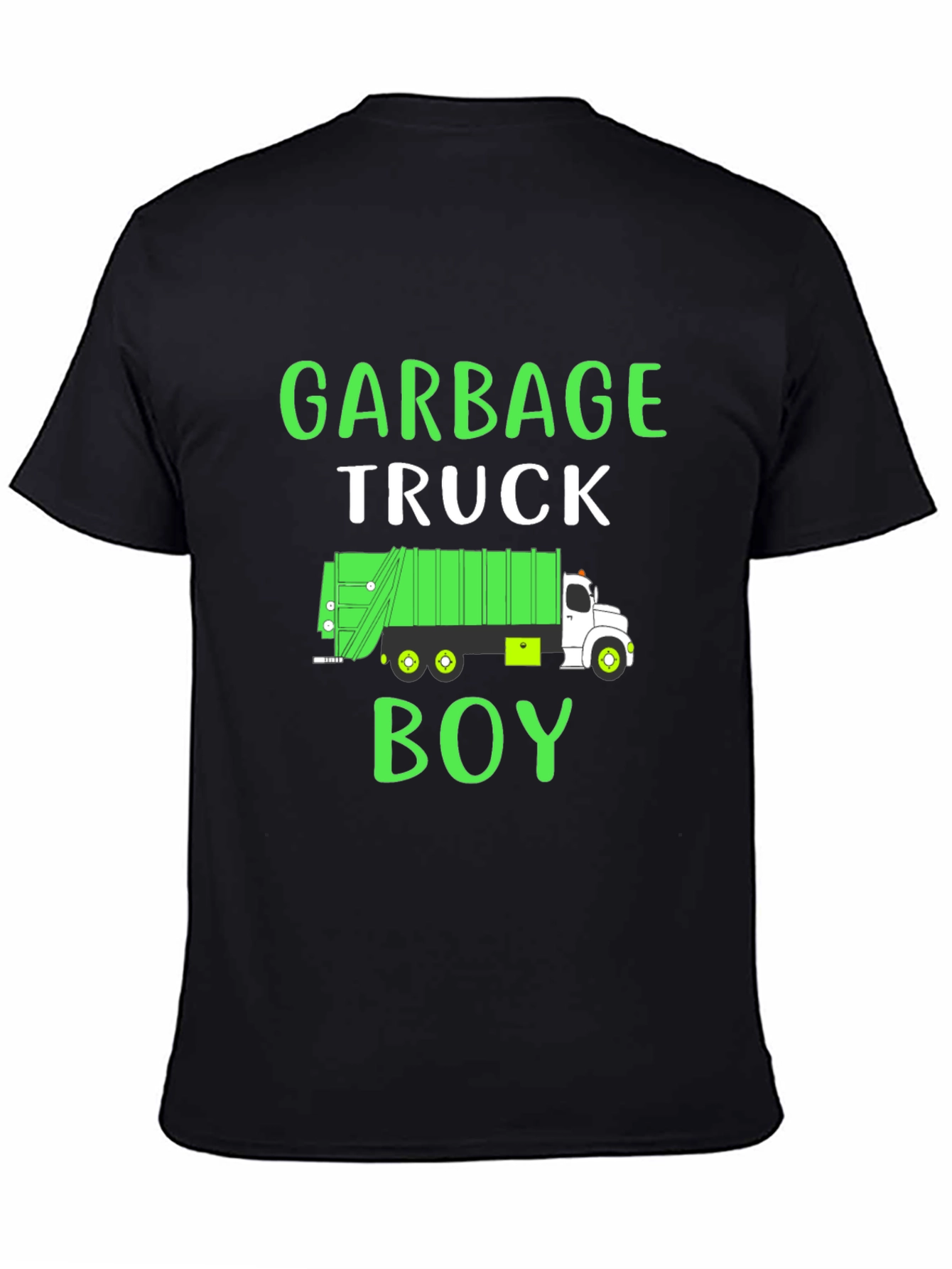 Garbage Truck Boy Graphic Tee