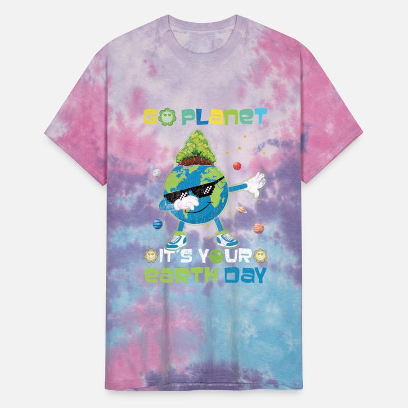Go Planet It's Your Earth Day Dab Dabbing Planet