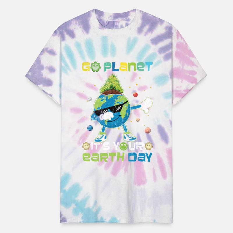 Go Planet It's Your Earth Day Dab Dabbing Planet