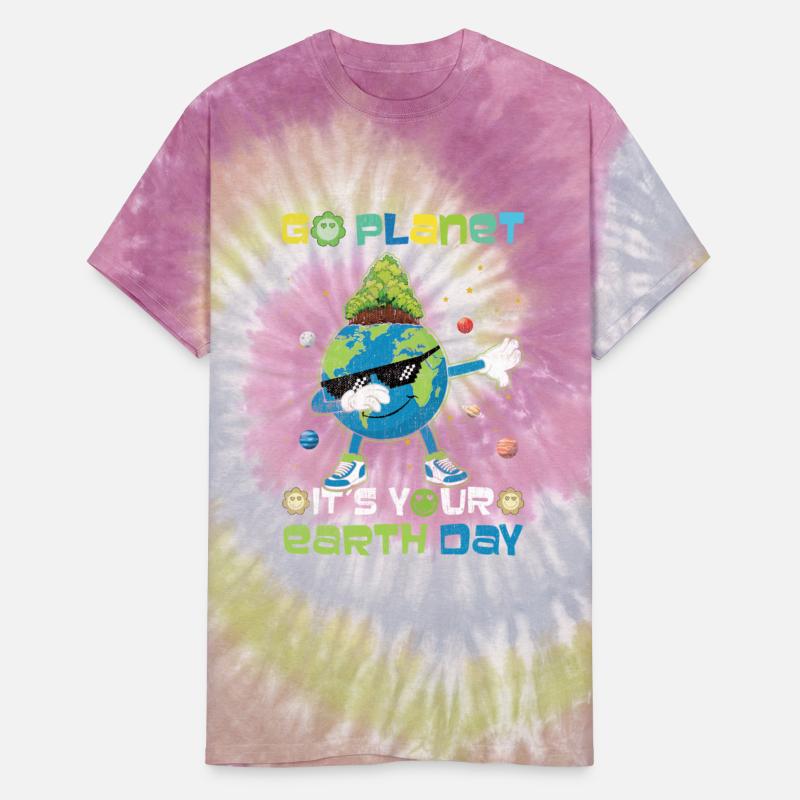 Go Planet It's Your Earth Day Dab Dabbing Planet